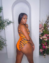Aubrie Swimsuit Orange