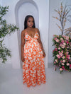 Cabo Dress-Orange