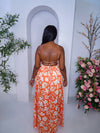 Cabo Dress-Orange