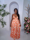 Cabo Dress-Orange