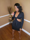Clara Dress-Black