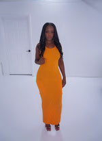 Good Vibes dress Orange