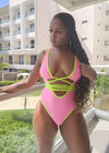 Lani Swimsuit-Pink