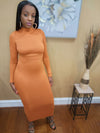 Autumn Rust Dress