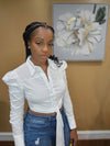 Cross Ties Shirt-White