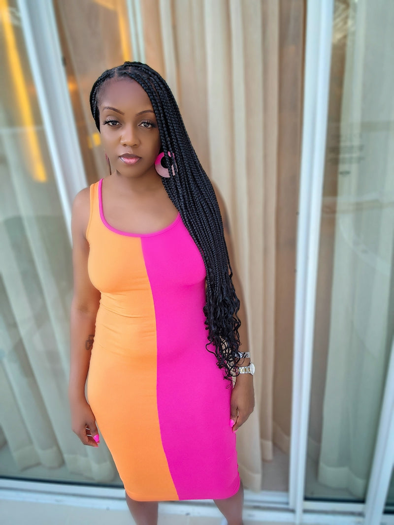 Split Decision Dress